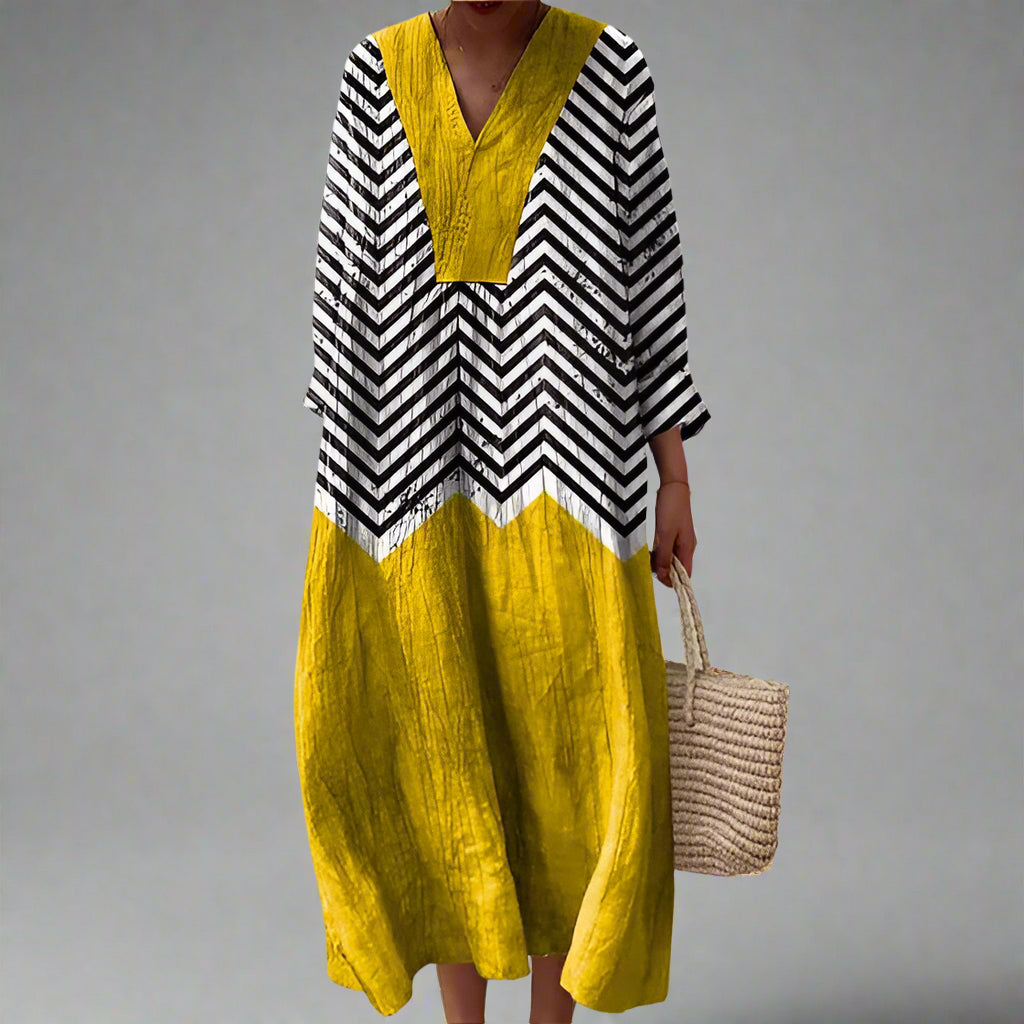 Sienna | Geometric Dress