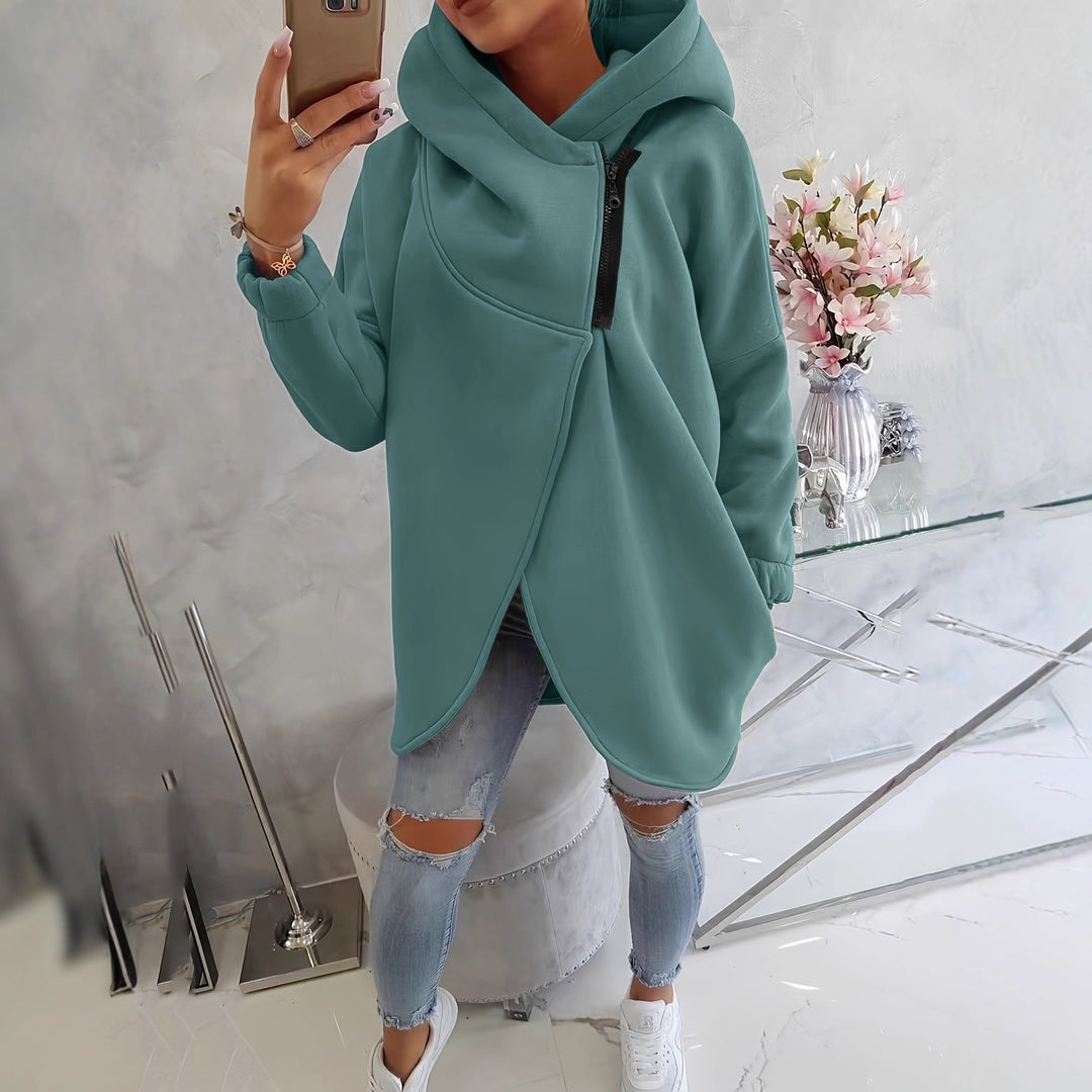 Marcelline™ | Relaxed Fit Zip-Up Hoodie