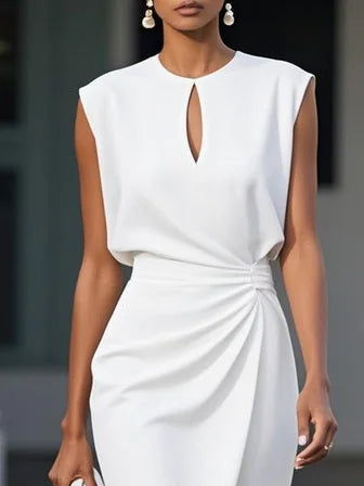 The Clara Midi Dress | Effortless Elegance