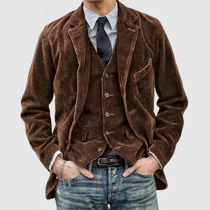 ENRICO™|GIACCA E GILET VINTAGE