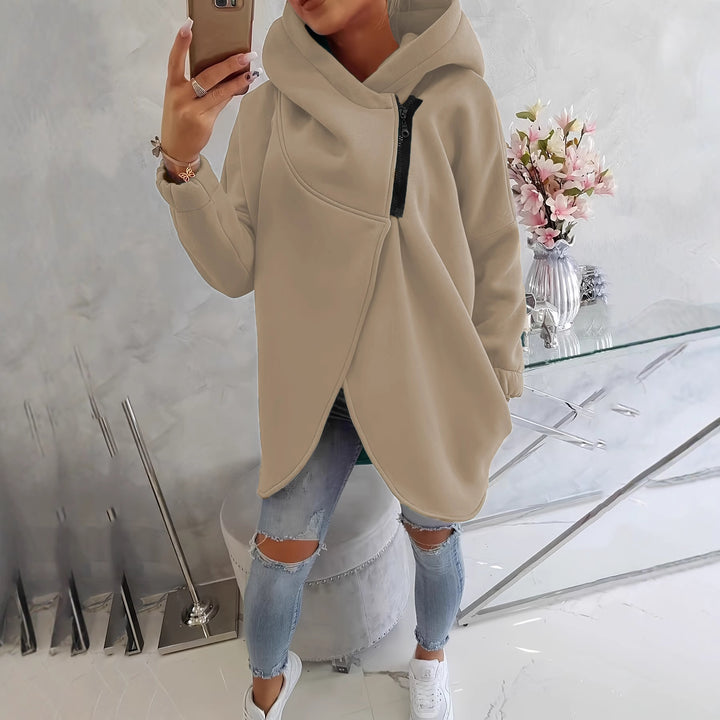 Marcelline™ | Relaxed Fit Zip-Up Hoodie