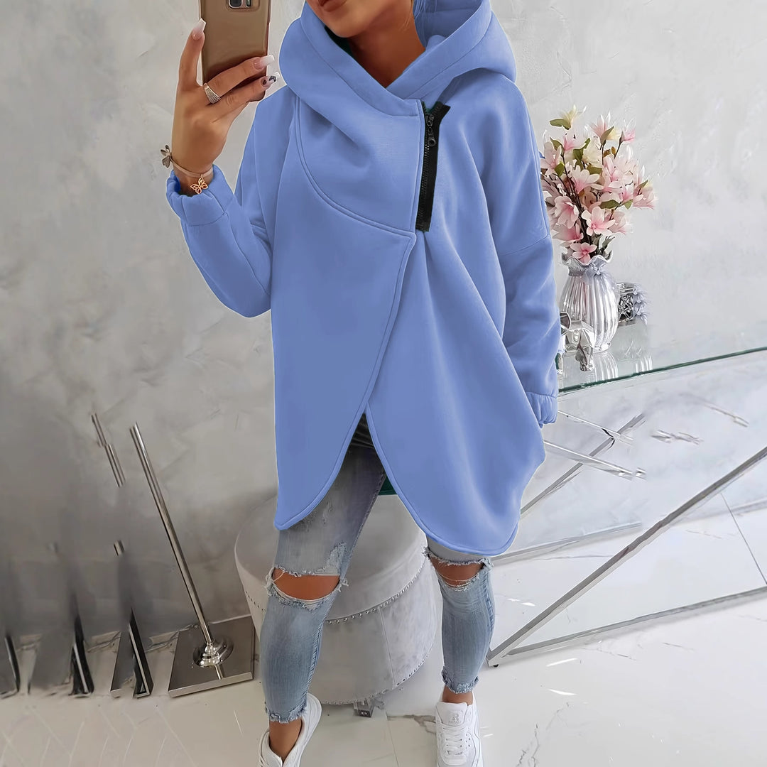 Marcelline™ | Relaxed Fit Zip-Up Hoodie