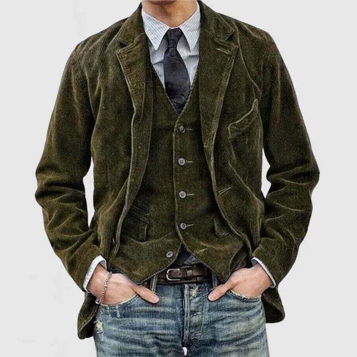 ENRICO™|GIACCA E GILET VINTAGE