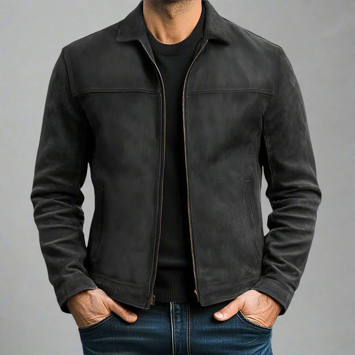 Aurelio™ - Timeless Leather Jacket