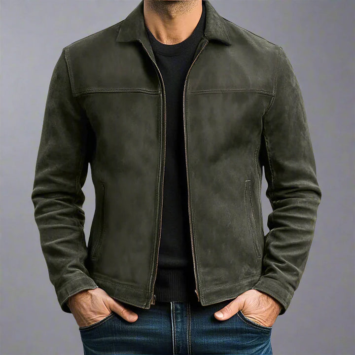 Aurelio™ - Timeless Leather Jacket