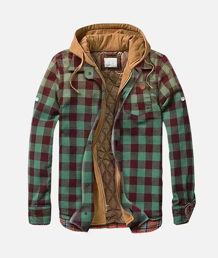 Laurent – Checkered Patchwork Jacket