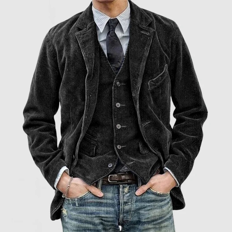 ENRICO™|GIACCA E GILET VINTAGE