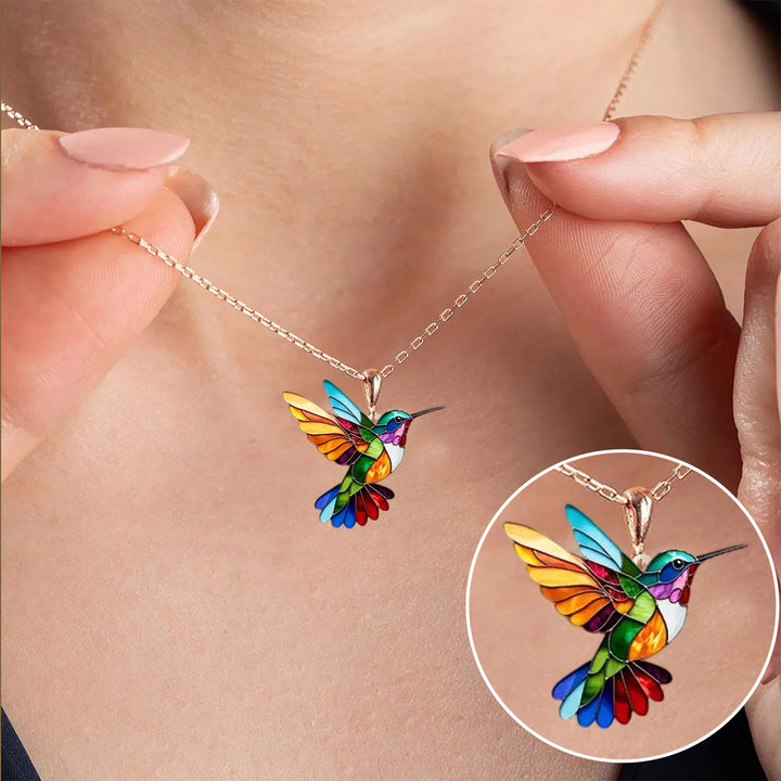 Lumébria™ Hummingbird Necklace