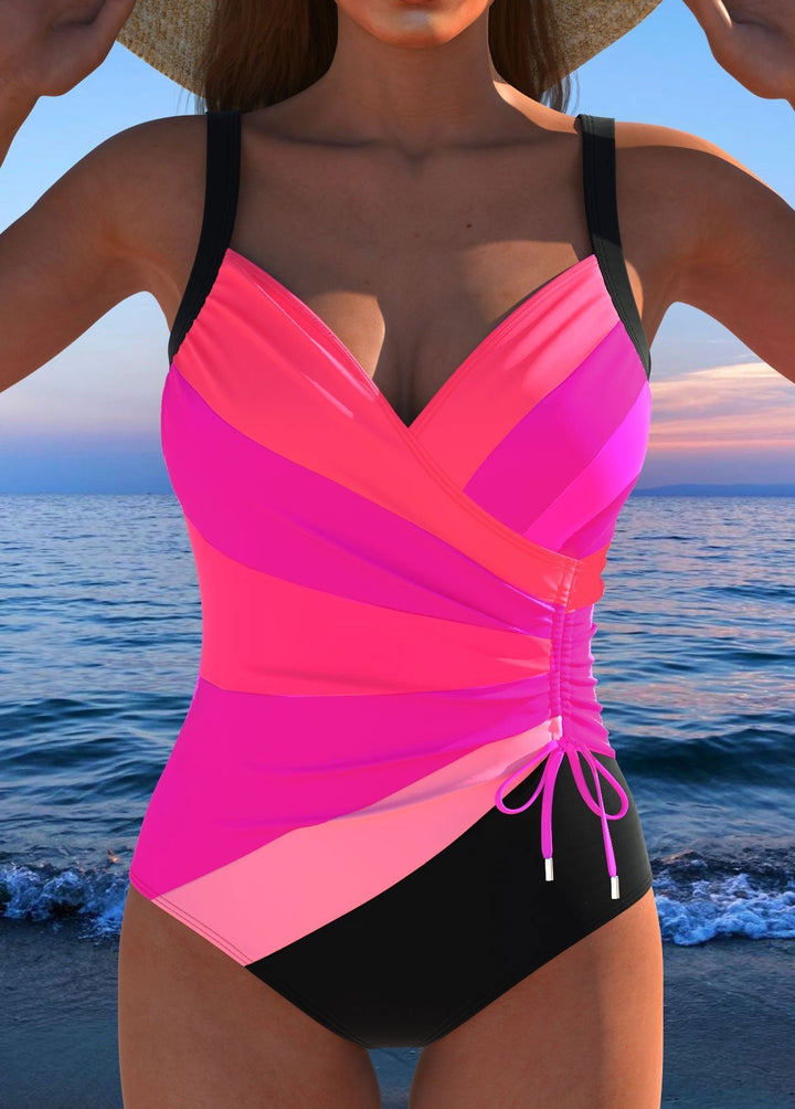 Marina – Shaping Swimsuit with a Colourful Accent