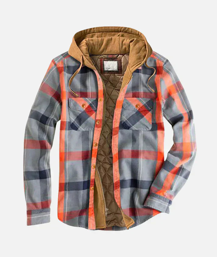 Laurent – Checkered Patchwork Jacket