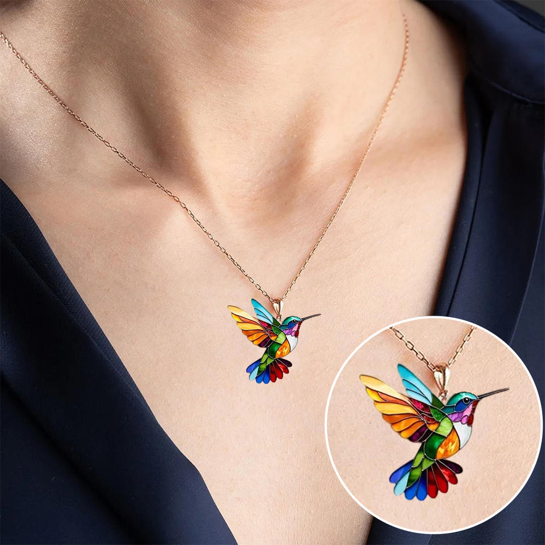 Lumébria™ Hummingbird Necklace
