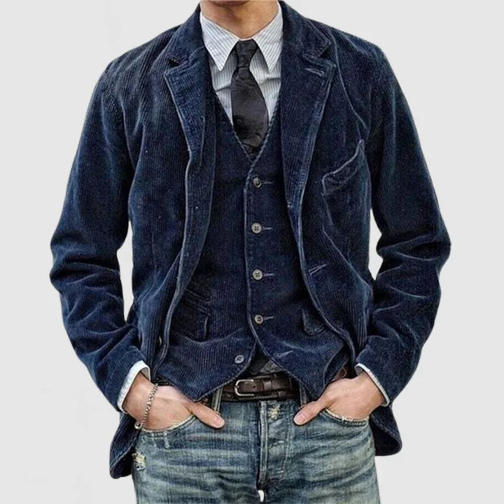 ENRICO™|GIACCA E GILET VINTAGE