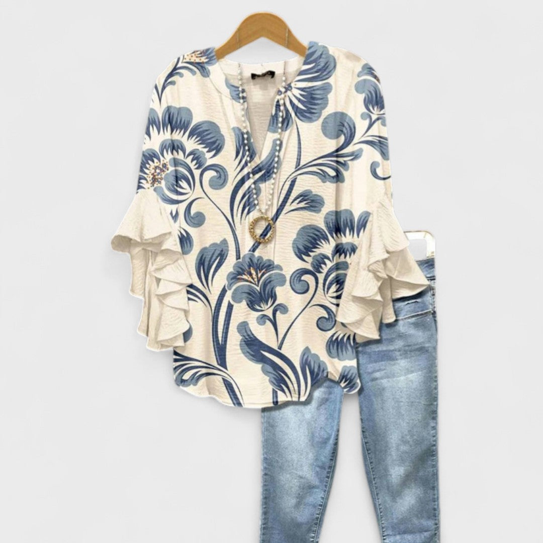 The Sofia Blouse | Lightness and Elegance in Bloom