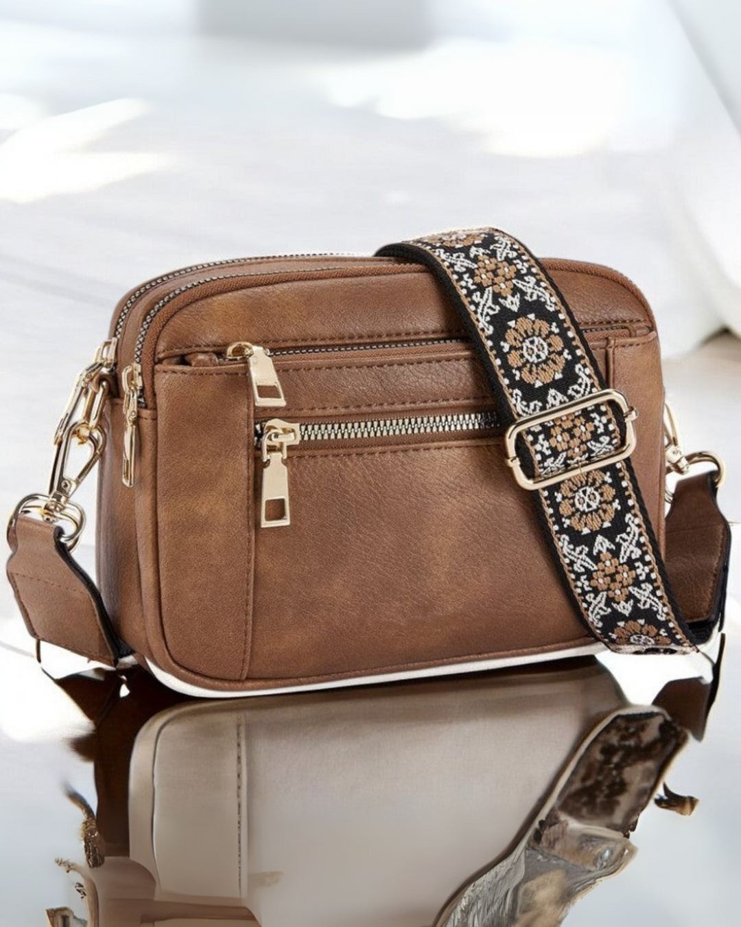 Amara| Premium Leather Shoulder Bag