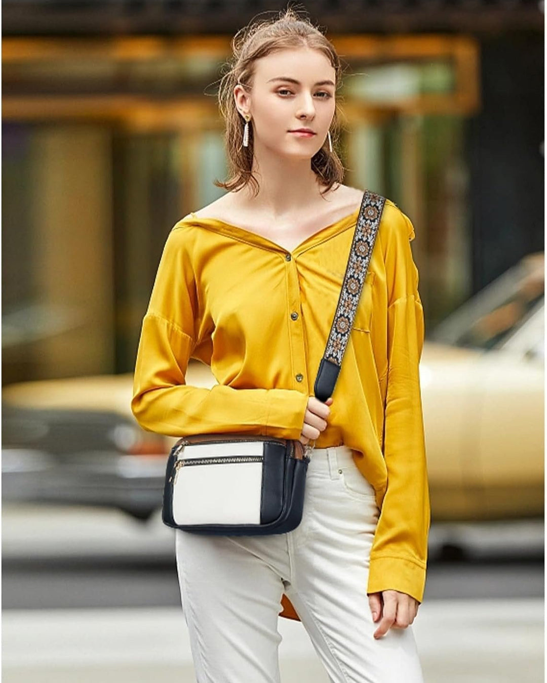 Amara| Premium Leather Shoulder Bag