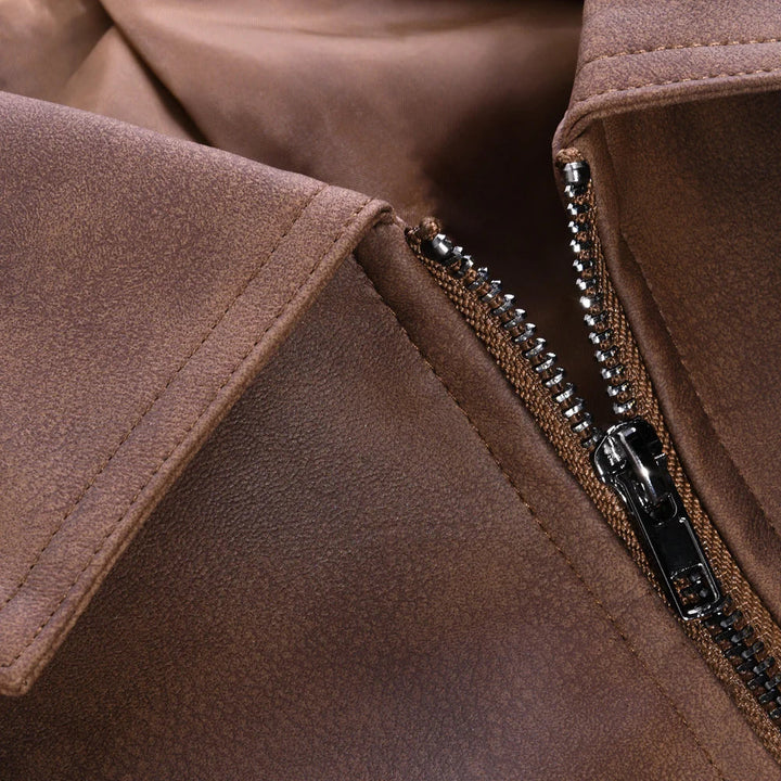 Aurelio™ - Timeless Leather Jacket