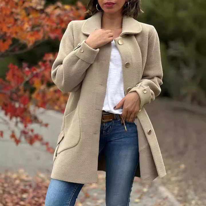 Alverna™ | Oversized Button Coat
