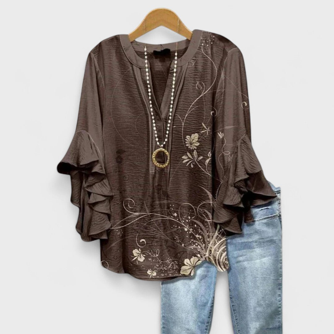The Sofia Blouse | Lightness and Elegance in Bloom