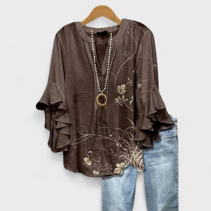 The Sofia Blouse | Lightness and Elegance in Bloom