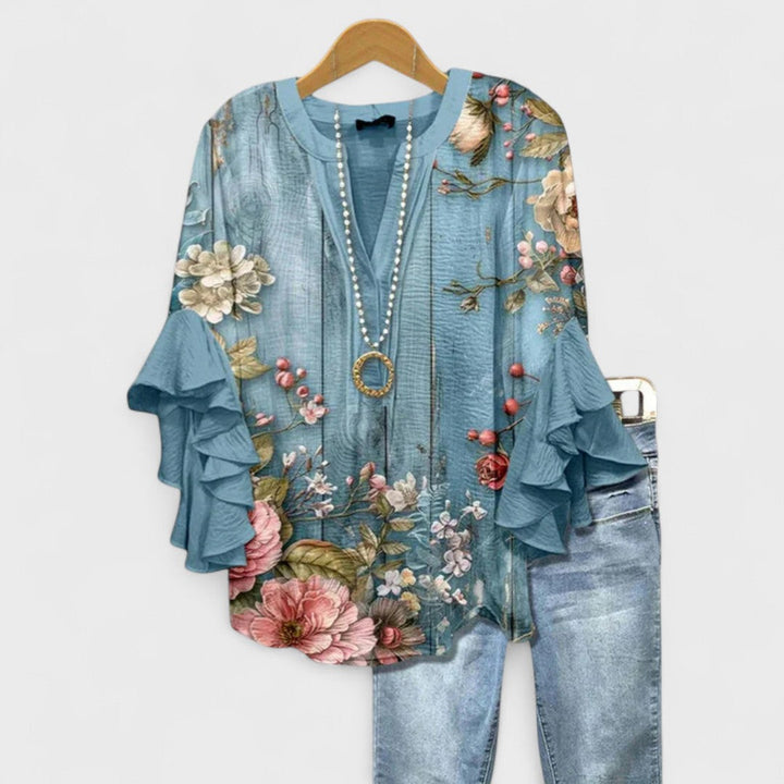 The Sofia Blouse | Lightness and Elegance in Bloom
