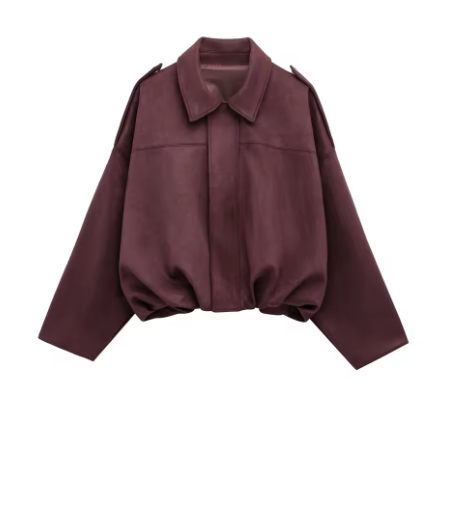 Aveline™ | Oversized Faux Suede Jacket