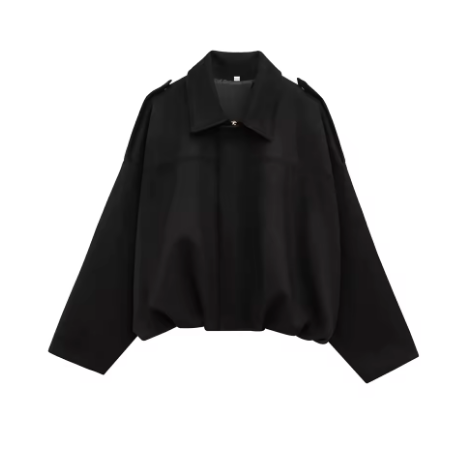 Aveline™ | Oversized Faux Suede Jacket