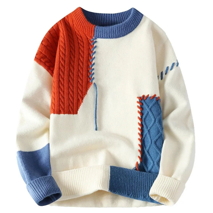Armand™ | Patchwork Sweater