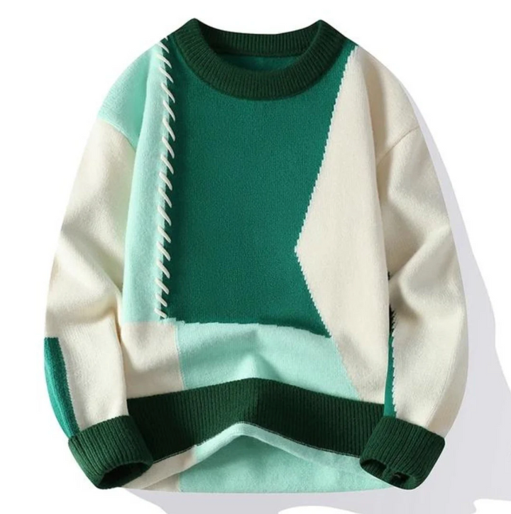 Armand™ | Patchwork Sweater
