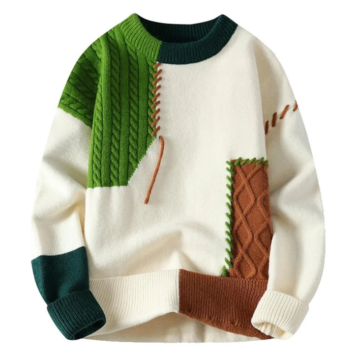 Armand™ | Patchwork Sweater