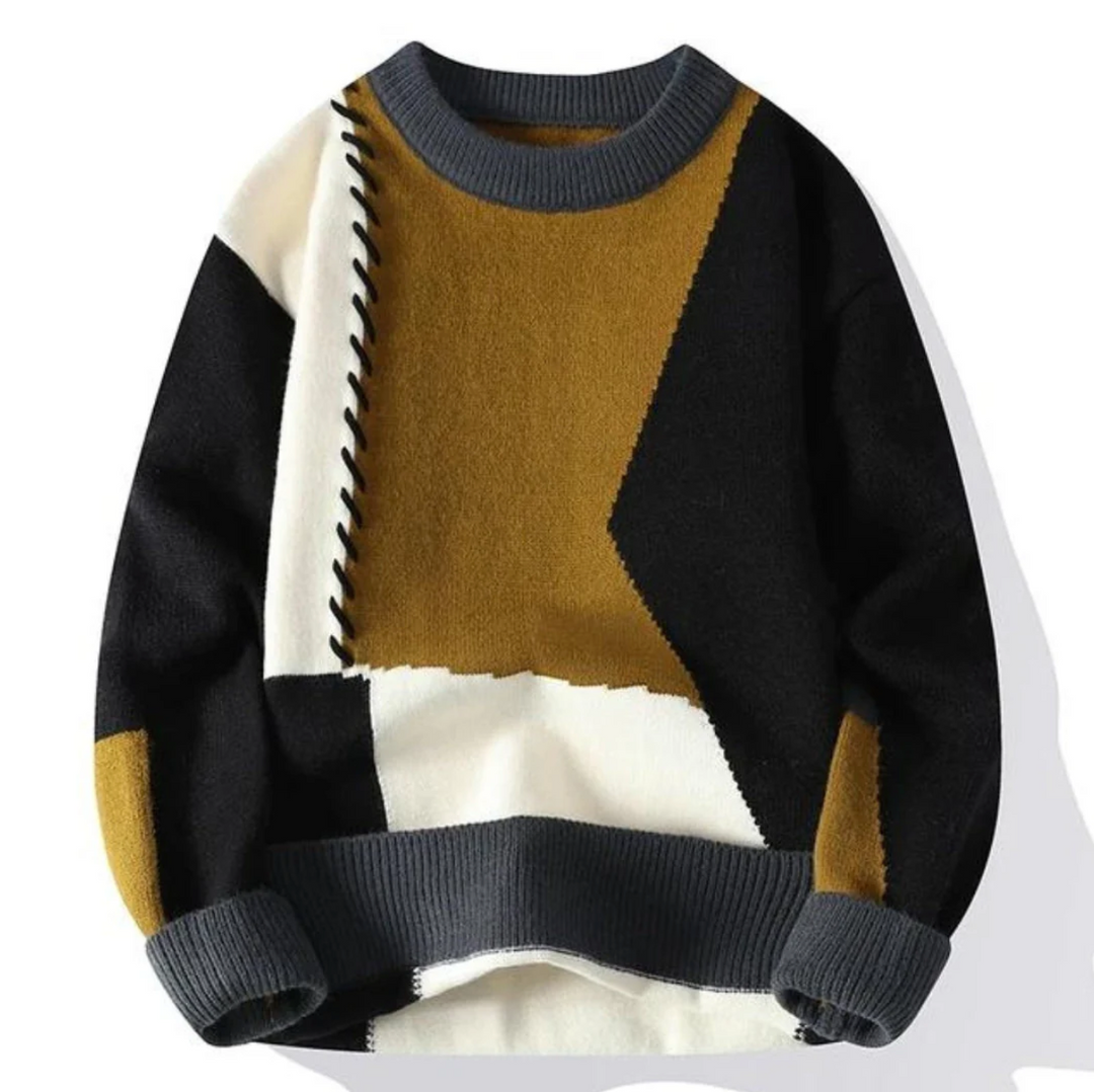 Armand™ | Patchwork Sweater