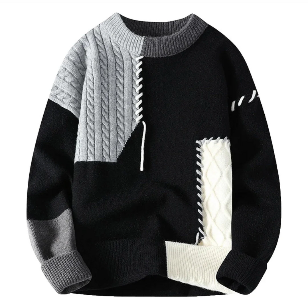 Armand™ | Patchwork Sweater
