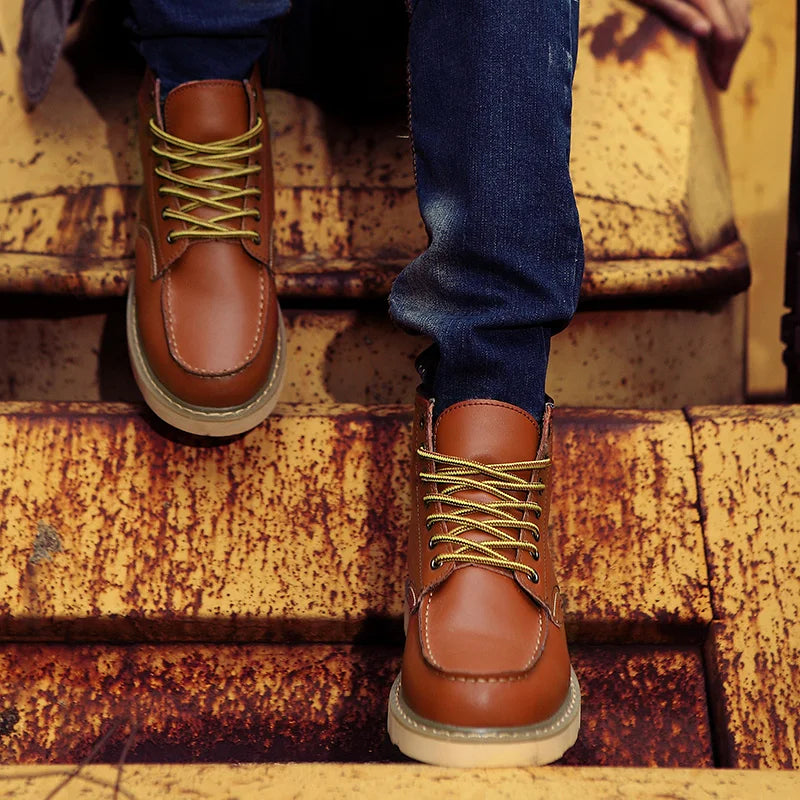 Carter™ | Retro Boots for Timeless Everyday Style