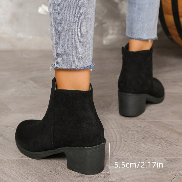 Sylvara™ | Block Heel Ankle Boots