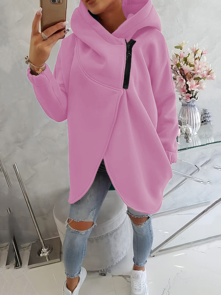 Marcelline™ | Relaxed Fit Zip-Up Hoodie