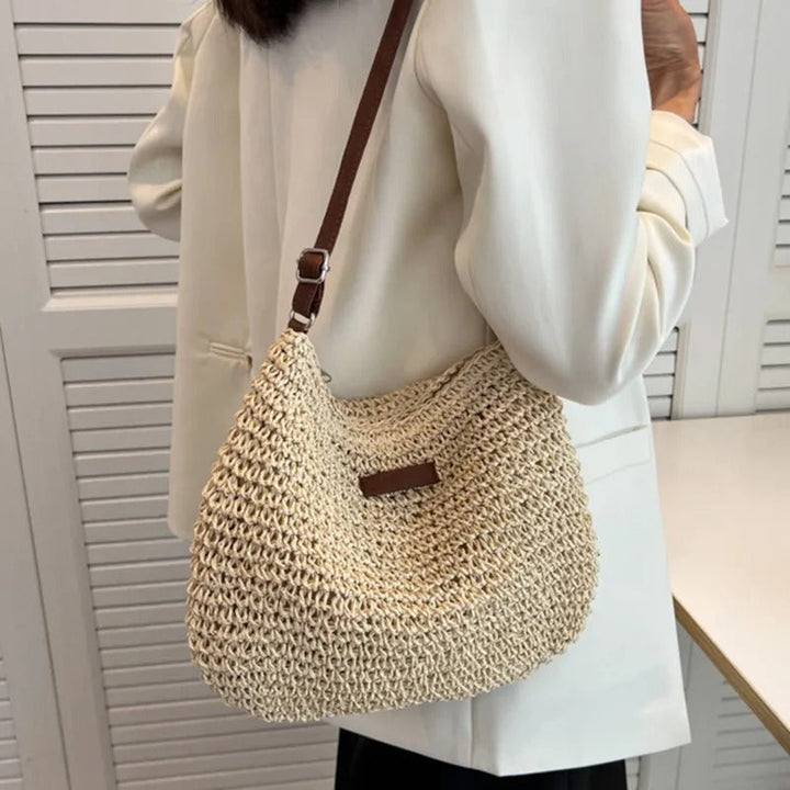Summer Breeze Straw Crossbody