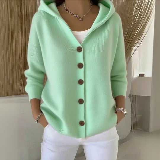 AURORA™ | CARDIGAN À CAPUCHE