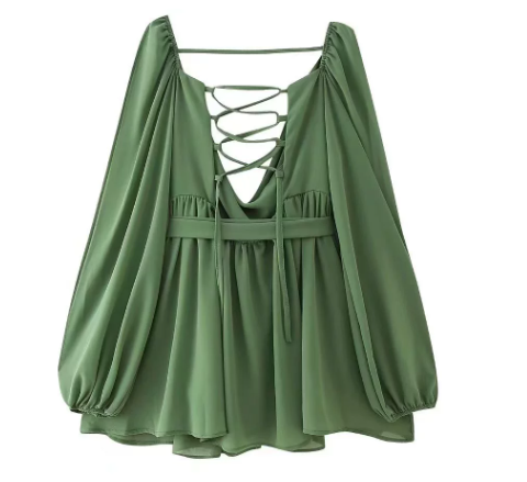 Celeste | Light & Flowing Sheer-Sleeve Dress