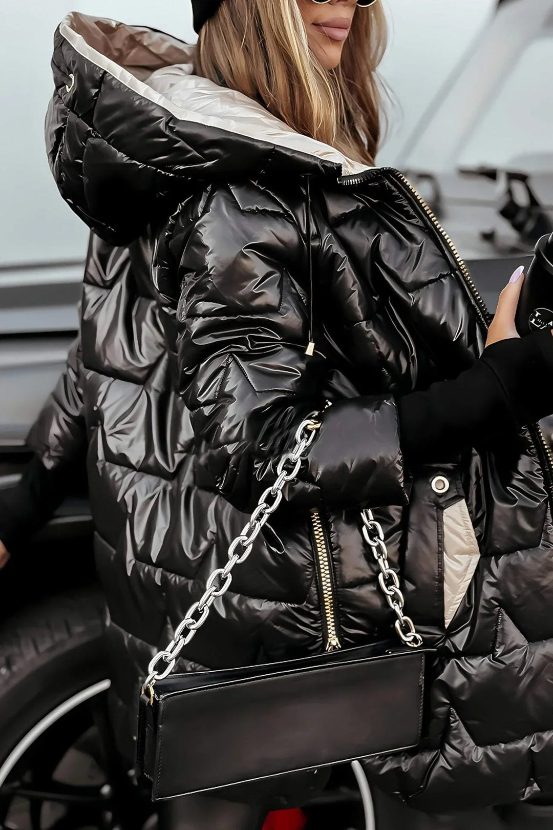 The Emilia  Coat – Stylish Comfort with Hooded Design