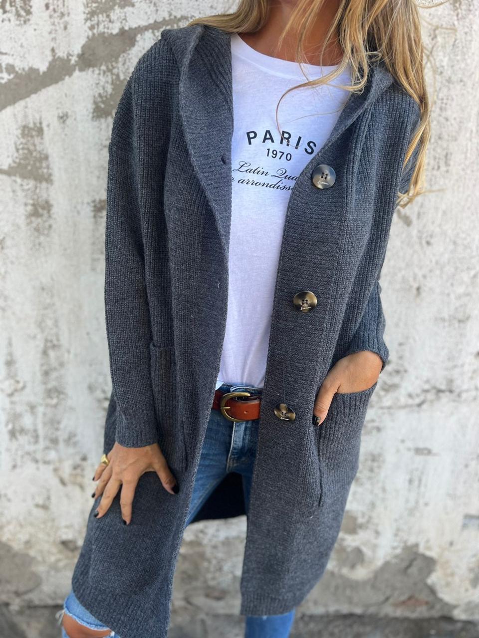 CLARA™|CARDIGAN LUNGO