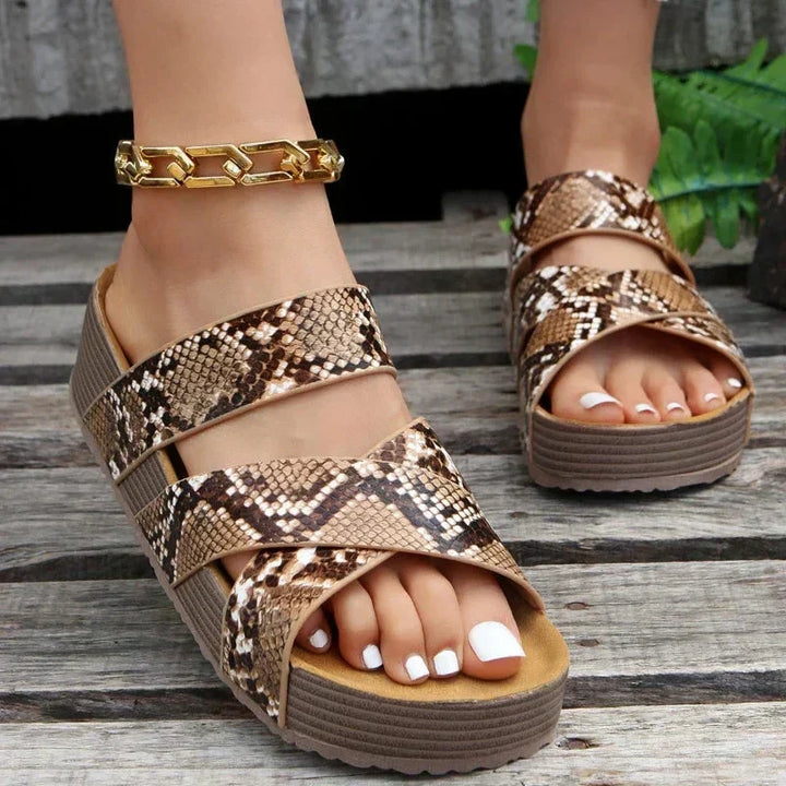 SORRENTO | Leather Orthopedic Sandals