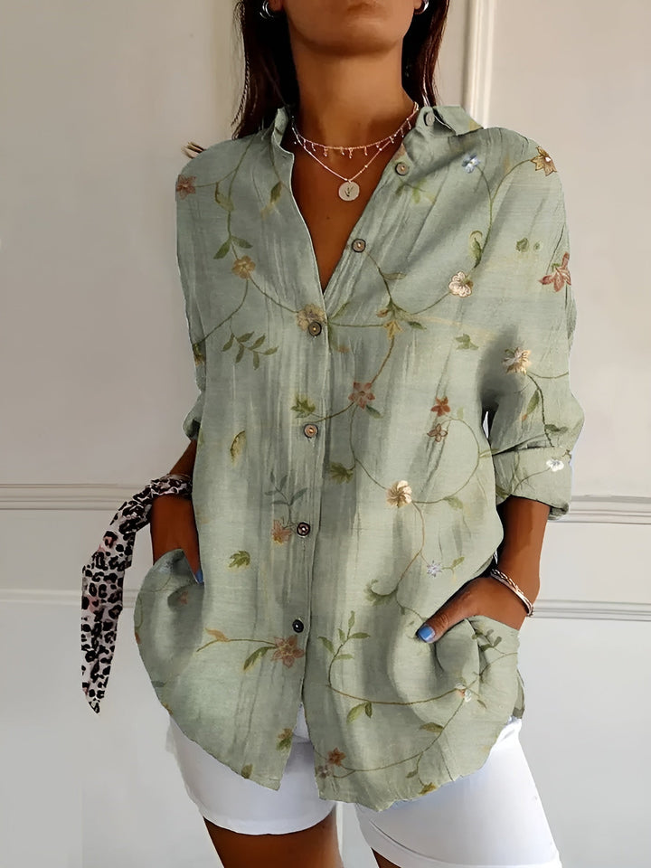 Julia – Soft Bloom Everyday Blouse